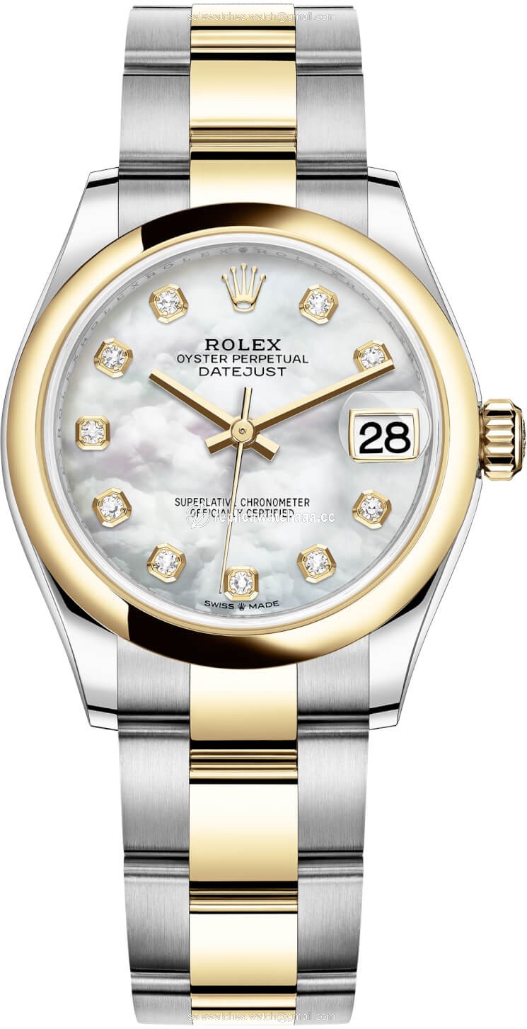 278243 MOP Diamond Oyster Rolex Datejust 31mm Stainless Steel and Yellow Gold Ladies Watch 278243 MOP Diamond Oyster Rolex Datejust 31mm Stainless Steel and Yellow Gold Ladies Watch