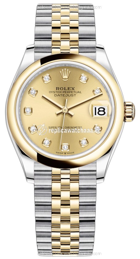 278243 Champagne Diamond Jubilee Rolex Datejust 31mm Stainless Steel and Yellow Gold Ladies Watch 278243 Champagne Diamond Jubilee Rolex Datejust 31mm Stainless Steel and Yellow Gold Ladies Watch