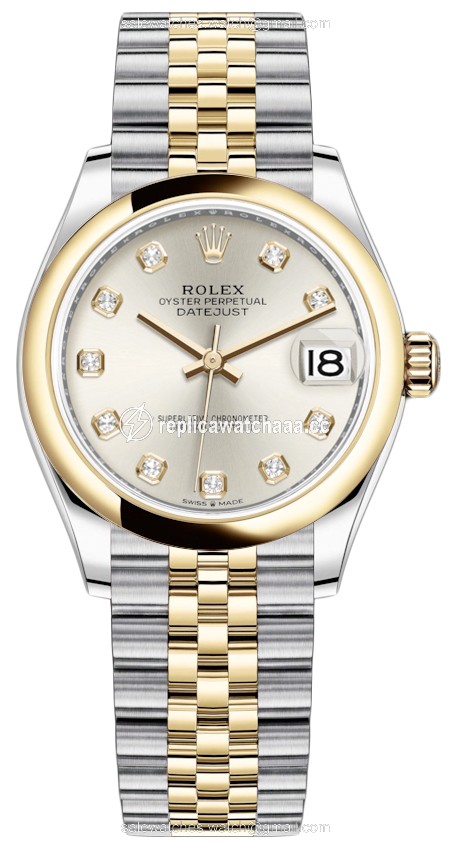 278243 Silver Diamond Jubilee Rolex Datejust 31mm Stainless Steel and Yellow Gold Ladies Watch 278243 Silver Diamond Jubilee Rolex Datejust 31mm Stainless Steel and Yellow Gold Ladies Watch