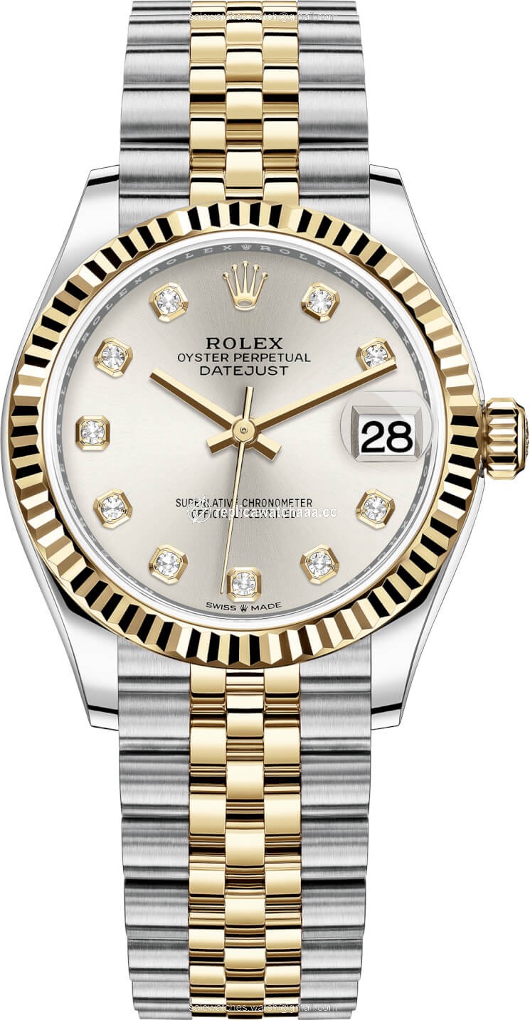 278273 Silver Diamond Jubilee Rolex Datejust 31mm Stainless Steel and Yellow Gold Ladies Watch 278273 Silver Diamond Jubilee Rolex Datejust 31mm Stainless Steel and Yellow Gold Ladies Watch