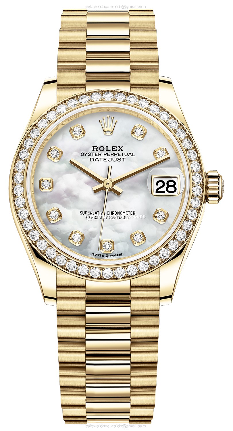 278288rbr MOP Diamond President Rolex Datejust 31mm Yellow Gold Ladies Watch 278288rbr MOP Diamond President Rolex Datejust 31mm Yellow Gold Ladies Watch