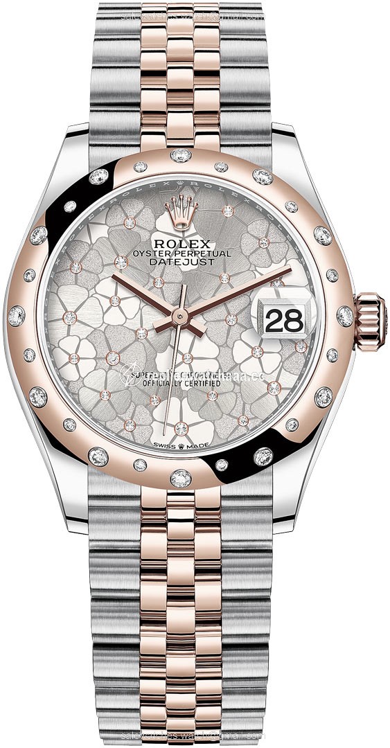 278341rbr Silver Floral Jubilee Rolex Datejust 31mm Stainless Steel and Rose Gold Ladies Watch 278341rbr Silver Floral Jubilee Rolex Datejust 31mm Stainless Steel and Rose Gold Ladies Watch