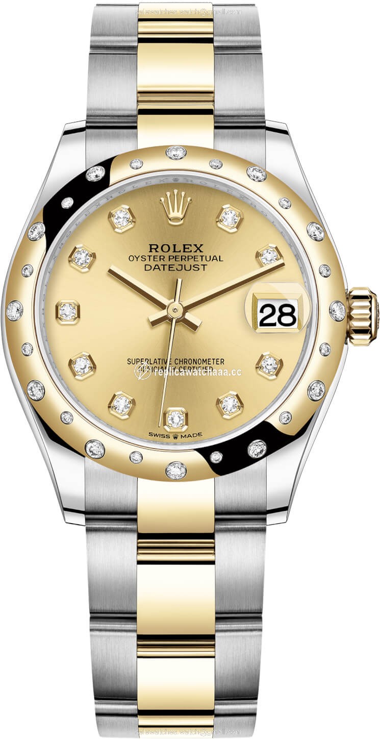 278343rbr Champagne Diamond Oyster Rolex Datejust 31mm Stainless Steel and Yellow Gold Ladies Watch 278343rbr Champagne Diamond Oyster Rolex Datejust 31mm Stainless Steel and Yellow Gold Ladies Watch