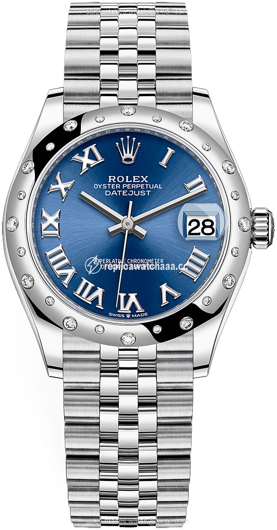 278344rbr Blue Roman Jubilee Rolex Datejust 31mm Stainless Steel Ladies Watch 278344rbr Blue Roman Jubilee Rolex Datejust 31mm Stainless Steel Ladies Watch