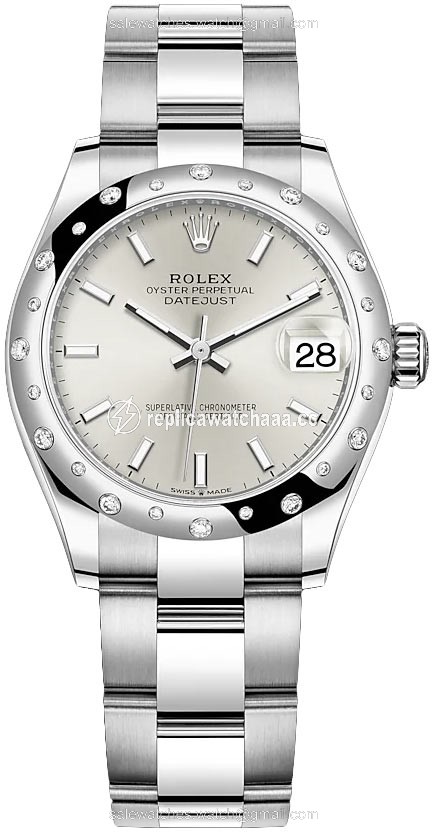 278344rbr Silver Index Oyster Rolex Datejust 31mm Stainless Steel Ladies Watch 278344rbr Silver Index Oyster Rolex Datejust 31mm Stainless Steel Ladies Watch