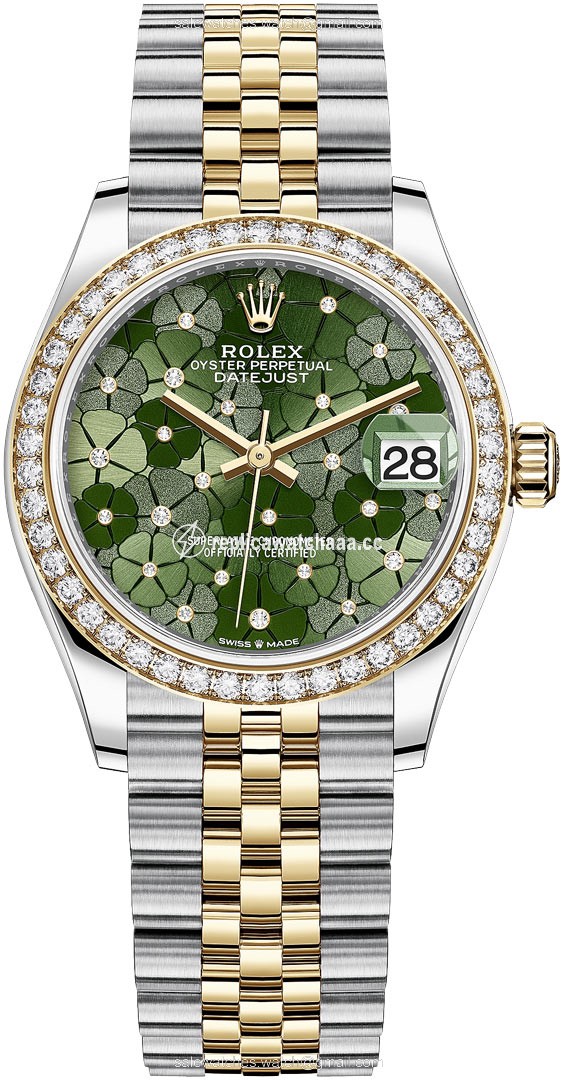 278383rbr Olive Green Floral Jubilee Rolex Datejust 31mm Stainless Steel and Yellow Gold Ladies Watch 278383rbr Olive Green Floral Jubilee Rolex Datejust 31mm Stainless Steel and Yellow Gold Ladies Watch