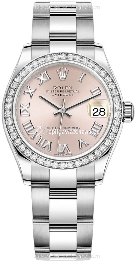 278384rbr Pink Roman Oyster Rolex Datejust 31mm Stainless Steel Ladies Watch 278384rbr Pink Roman Oyster Rolex Datejust 31mm Stainless Steel Ladies Watch