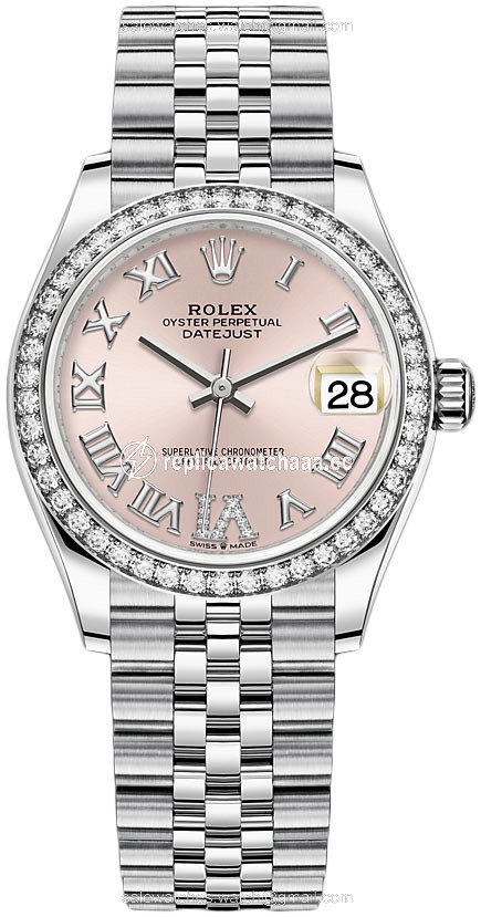 278384rbr Pink VI Jubilee Rolex Datejust 31mm Stainless Steel Ladies Watch 278384rbr Pink VI Jubilee Rolex Datejust 31mm Stainless Steel Ladies Watch