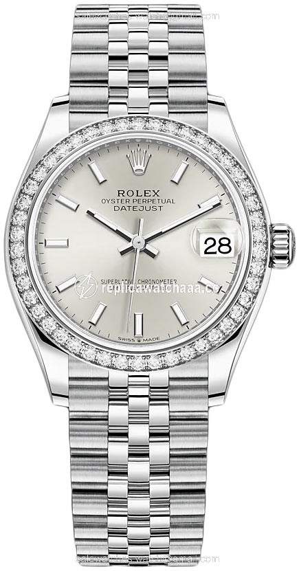 278384rbr Silver Index Jubilee Rolex Datejust 31mm Stainless Steel Ladies Watch 278384rbr Silver Index Jubilee Rolex Datejust 31mm Stainless Steel Ladies Watch