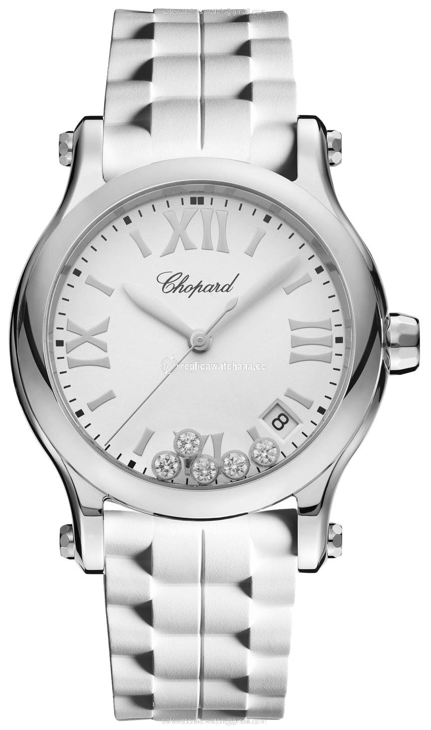 278582-3001 Chopard Happy Sport Round Quartz 36mm Ladies Watch 278582-3001 Chopard Happy Sport Round Quartz 36mm Ladies Watch