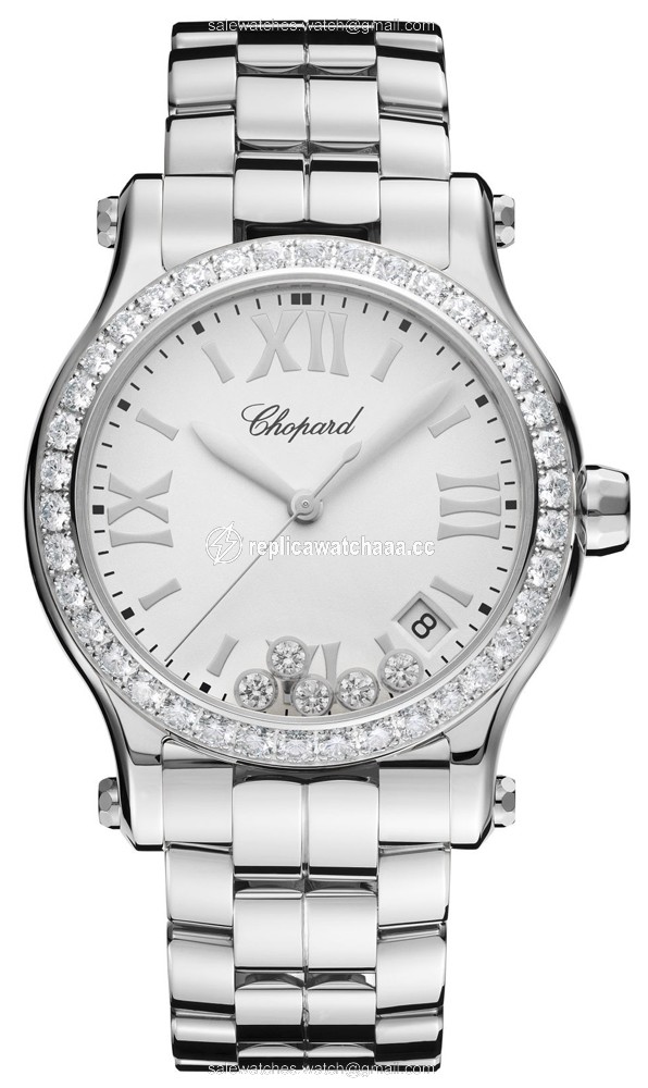 278582-3004 Chopard Happy Sport Round Quartz 36mm Ladies Watch 278582-3004 Chopard Happy Sport Round Quartz 36mm Ladies Watch