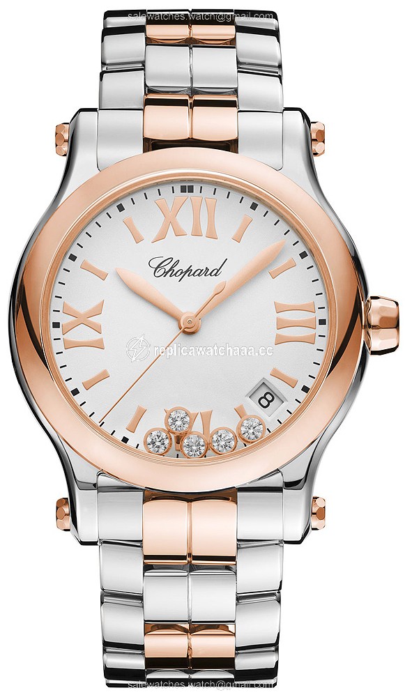 278582-6002 Chopard Happy Sport Round Quartz 36mm Ladies Watch 278582-6002 Chopard Happy Sport Round Quartz 36mm Ladies Watch