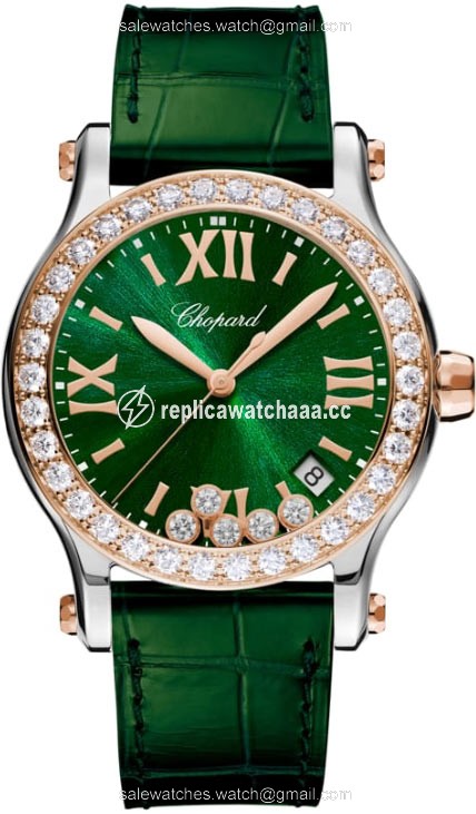 278582-6007 Chopard Happy Sport Round Quartz 36mm Ladies Watch 278582-6007 Chopard Happy Sport Round Quartz 36mm Ladies Watch