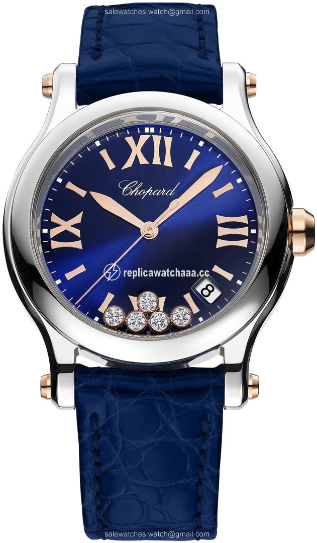 278582-6012 Chopard Happy Sport Round Quartz 36mm Ladies Watch 278582-6012 Chopard Happy Sport Round Quartz 36mm Ladies Watch