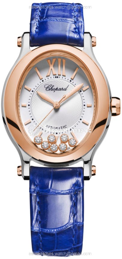 278602-6001 Chopard Happy Sport Oval Automatic Ladies Watch 278602-6001 Chopard Happy Sport Oval Automatic Ladies Watch