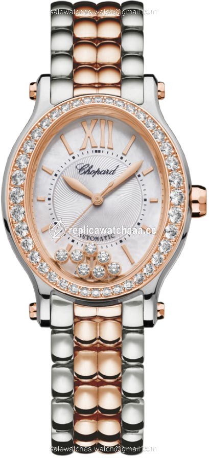 278602-6004 Chopard Happy Sport Oval Automatic Ladies Watch 278602-6004 Chopard Happy Sport Oval Automatic Ladies Watch