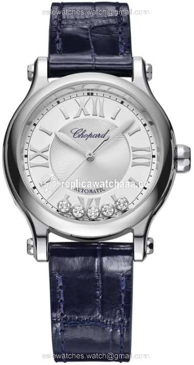 278608-3001 Chopard Happy Sport Automatic 33mm Ladies Watch 278608-3001 Chopard Happy Sport Automatic 33mm Ladies Watch