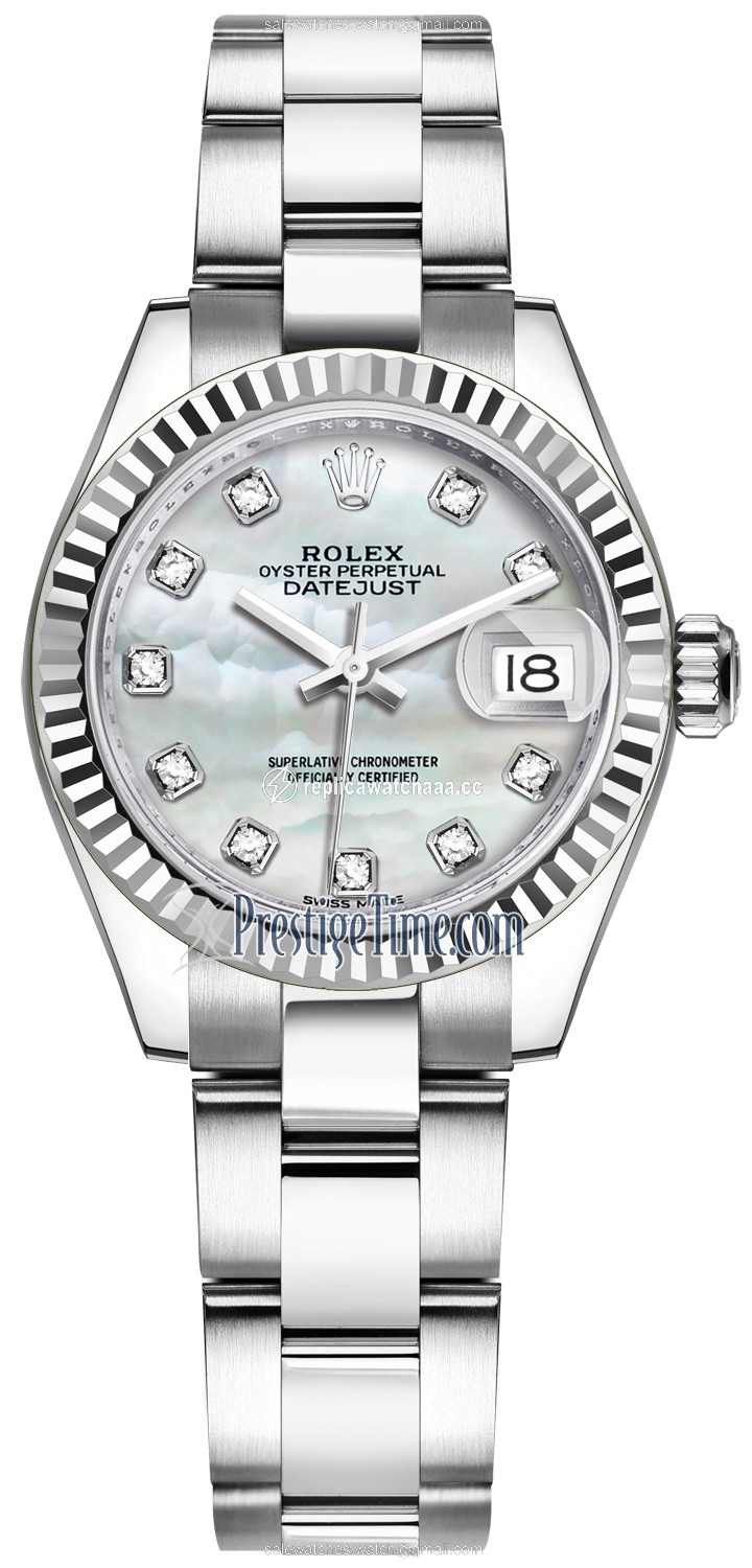 279174 MOP Diamond Oyster Rolex Lady Datejust 28mm Stainless Steel Ladies Watch 279174 MOP Diamond Oyster Rolex Lady Datejust 28mm Stainless Steel Ladies Watch