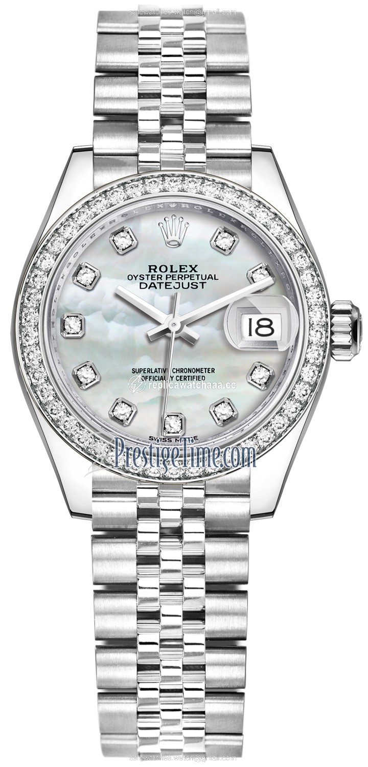 279384RBR MOP Diamond Jubilee Rolex Lady Datejust 28mm Stainless Steel Ladies Watch 279384RBR MOP Diamond Jubilee Rolex Lady Datejust 28mm Stainless Steel Ladies Watch