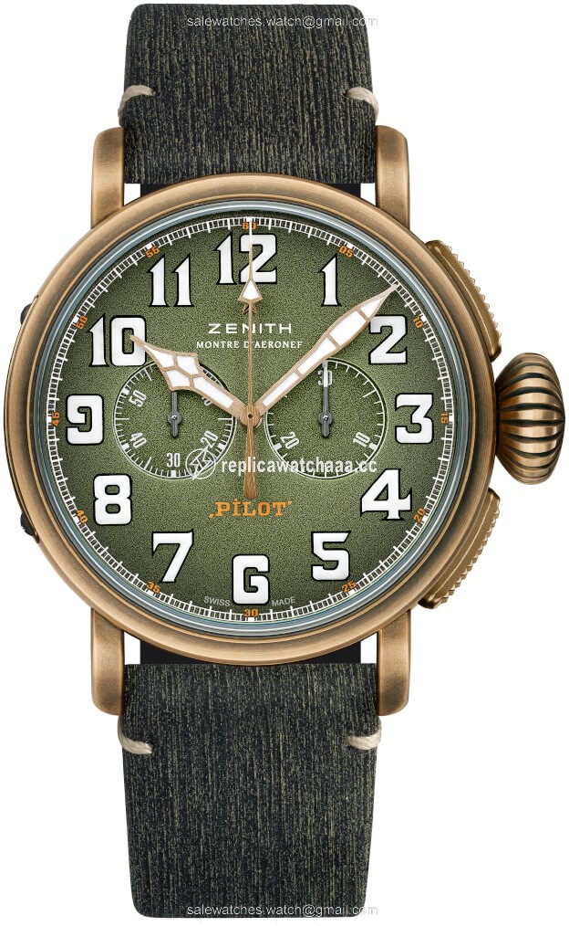 29.2430.4069/63.i001 Adventure Zenith Pilot Type 20 Chronograph Mens Watch 29.2430.4069/63.i001 Adventure Zenith Pilot Type 20 Chronograph Mens Watch