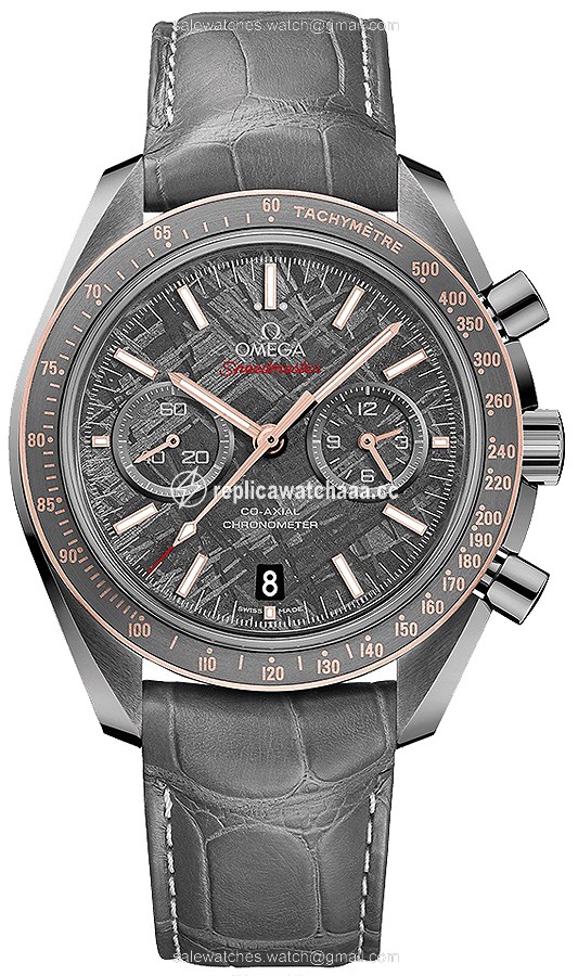 311.63.44.51.99.001 GREY SIDE OF THE MOON METEORITE Omega Speedmaster Moonwatch Co-Axial Chronograph Mens Watch 311.63.44.51.99.001 GREY SIDE OF THE MOON METEORITE Omega Speedmaster Moonwatch Co-Axial Chronograph Mens Watch