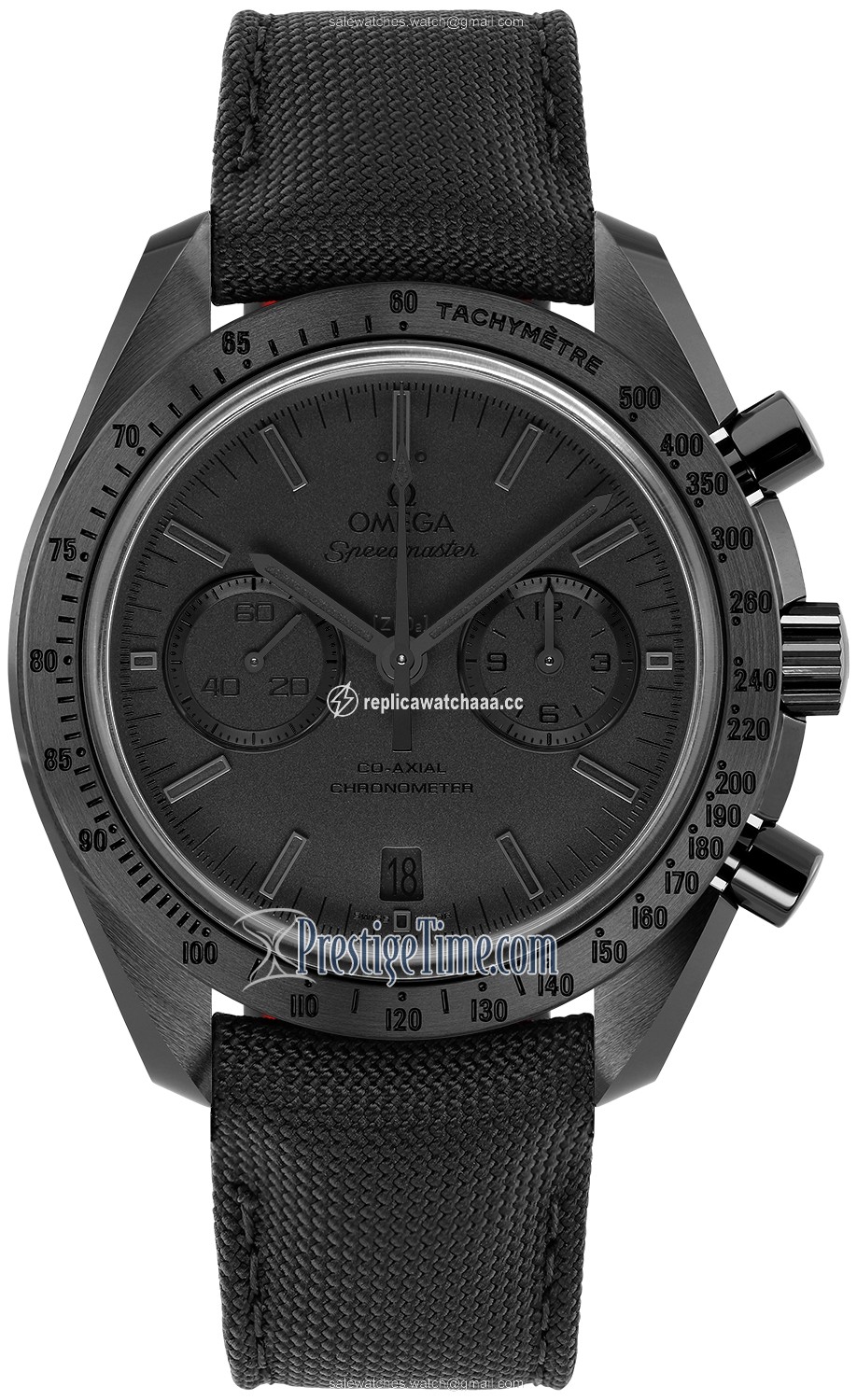 311.92.44.51.01.005 DARK SIDE OF THE MOON BLACK BLACK Omega Speedmaster Moonwatch Co-Axial Chronograph Mens Watch 311.92.44.51.01.005 DARK SIDE OF THE MOON BLACK BLACK Omega Speedmaster Moonwatch Co-Axial Chronograph Mens Watch