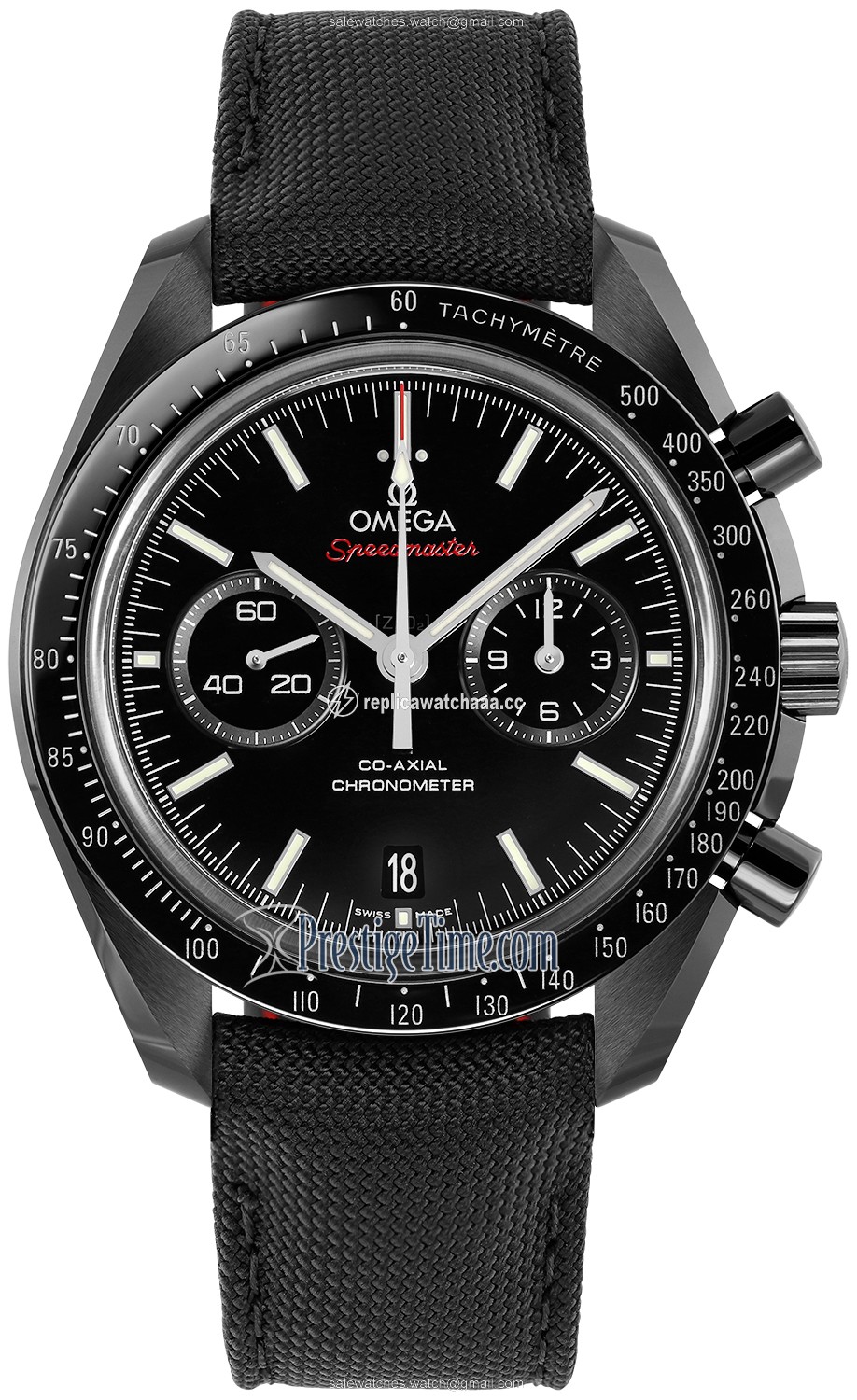 311.92.44.51.01.007 DARK SIDE OF THE MOON Omega Speedmaster Moonwatch Co-Axial Chronograph Mens Watch 311.92.44.51.01.007 DARK SIDE OF THE MOON Omega Speedmaster Moonwatch Co-Axial Chronograph Mens Watch