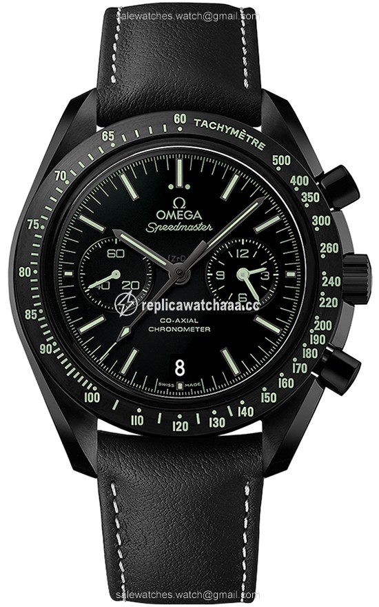 311.92.44.51.01.004 DARK SIDE OF THE MOON PITCH BLACK Omega Speedmaster Moonwatch Co-Axial Chronograph Mens Watch 311.92.44.51.01.004 DARK SIDE OF THE MOON PITCH BLACK Omega Speedmaster Moonwatch Co-Axial Chronograph Mens Watch