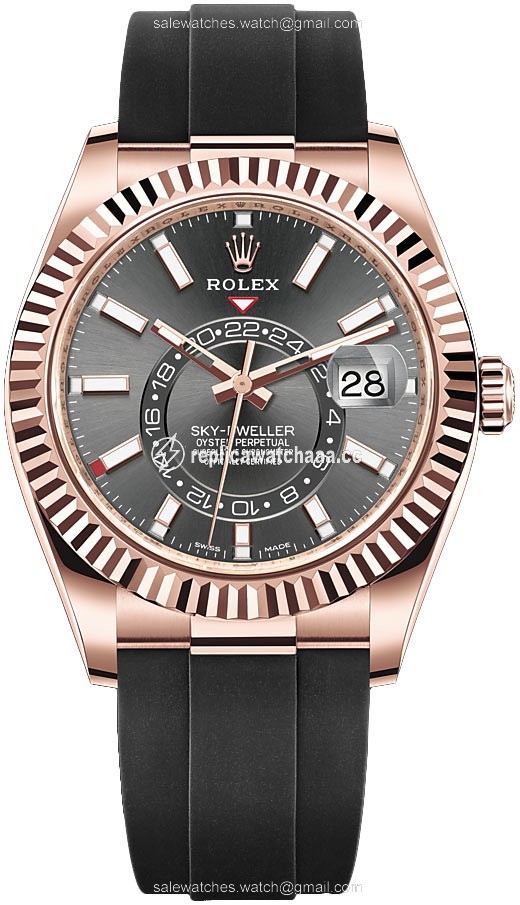 326235 Dark Rhodium Index Rolex Sky Dweller 42mm Mens Watch 326235 Dark Rhodium Index Rolex Sky Dweller 42mm Mens Watch