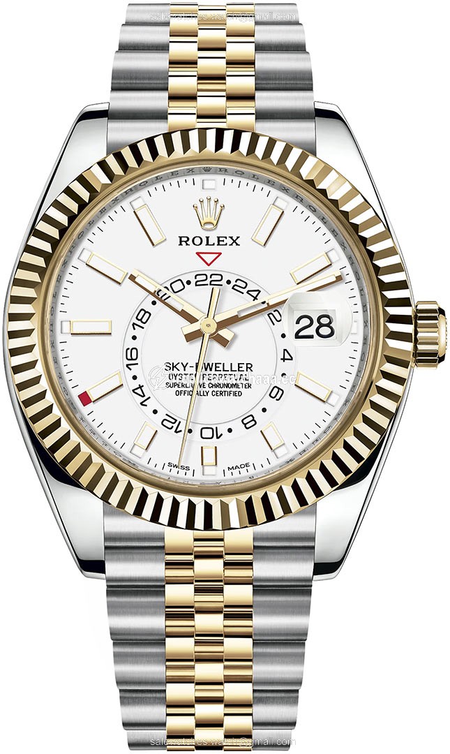 326933 White Index Jubilee Rolex Sky Dweller 42mm Mens Watch 326933 White Index Jubilee Rolex Sky Dweller 42mm Mens Watch