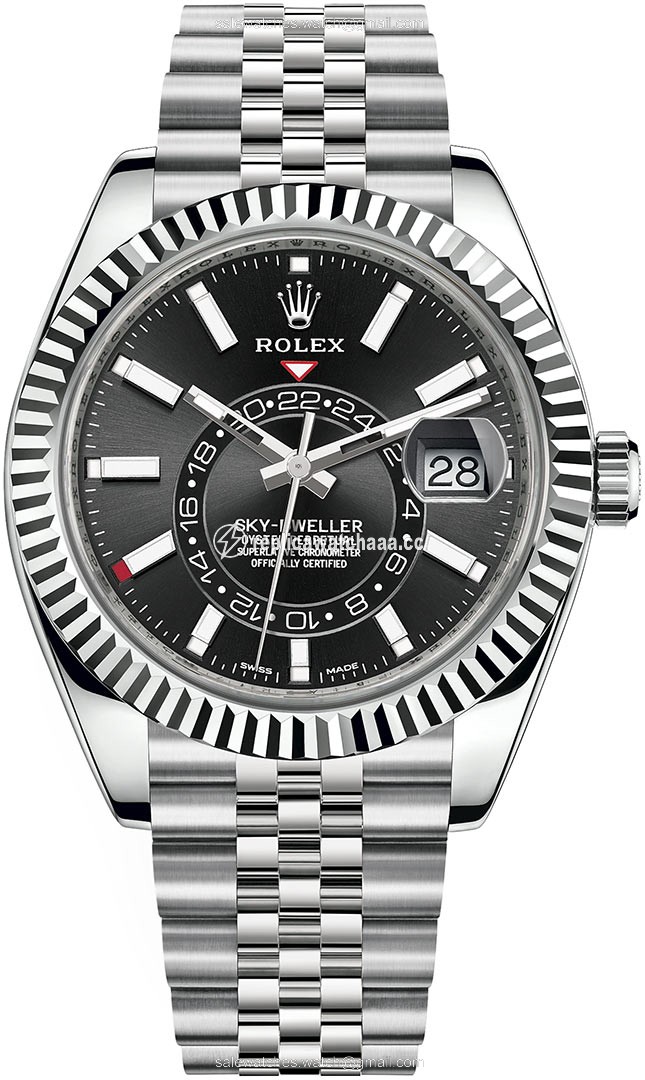 326934 Black Index Jubilee Rolex Sky Dweller 42mm Mens Watch 326934 Black Index Jubilee Rolex Sky Dweller 42mm Mens Watch