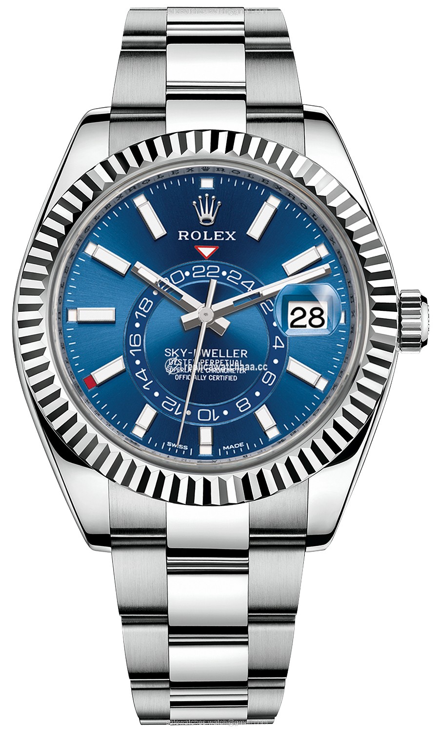 326934 Blue Index Rolex Sky Dweller 42mm Mens Watch 326934 Blue Index Rolex Sky Dweller 42mm Mens Watch
