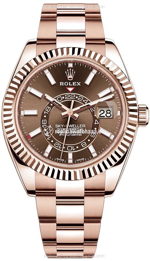 326935 Chocolate Index Rolex Sky Dweller 42mm Mens Watch 326935 Chocolate Index Rolex Sky Dweller 42mm Mens Watch
