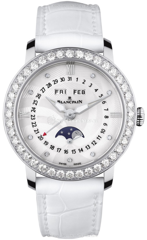 3663a-4654-55b Blancpain Ladies Moonphase & Complete Calendar 34mm Ladies Watch 3663a-4654-55b Blancpain Ladies Moonphase & Complete Calendar 34mm Ladies Watch