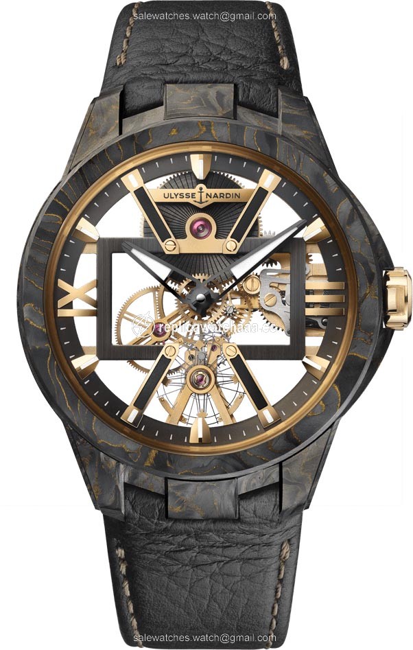 3715-260/CARB Carbonium Gold Ulysse Nardin Executive Skeleton X 42mm Mens Watch 3715-260/CARB Carbonium Gold Ulysse Nardin Executive Skeleton X 42mm Mens Watch
