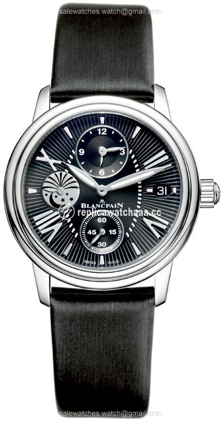 3760-1130-52b Blancpain Women's Double Time Zone Ladies Watch 3760-1130-52b Blancpain Women's Double Time Zone Ladies Watch