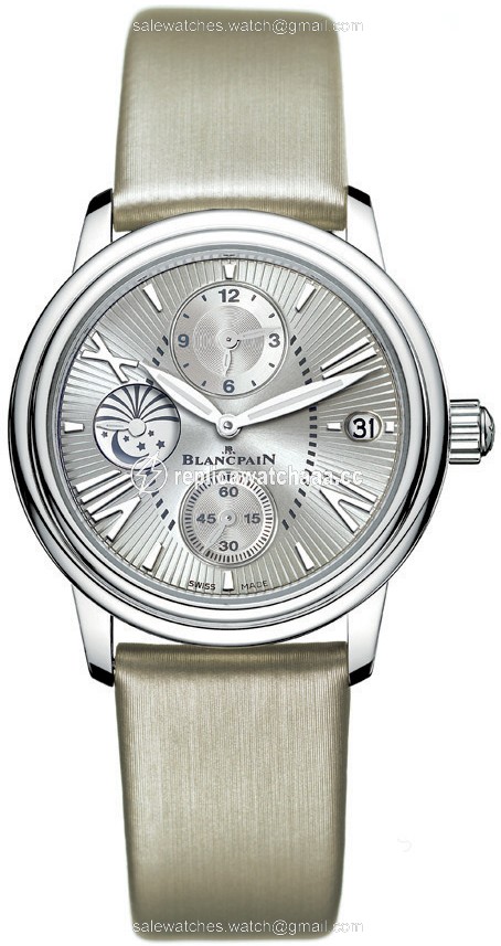 3760-1136-52b Blancpain Women's Double Time Zone Ladies Watch 3760-1136-52b Blancpain Women's Double Time Zone Ladies Watch