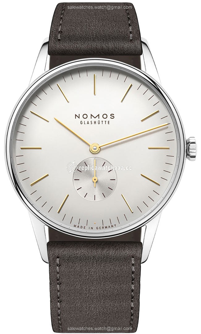378 Stainless Steel Back Nomos Glashutte Orion 38mm Mens Watch 378 Stainless Steel Back Nomos Glashutte Orion 38mm Mens Watch