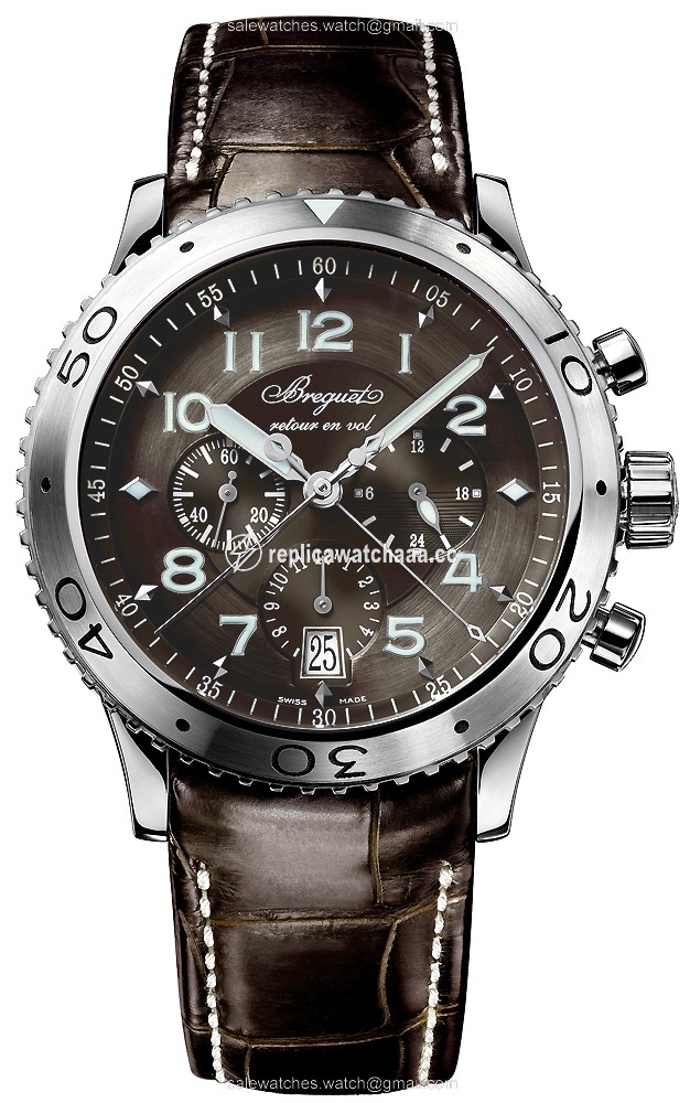 3810st/92/9zu Breguet Transatlantique Type XXI Flyback - Steel Mens Watch 3810st/92/9zu Breguet Transatlantique Type XXI Flyback - Steel Mens Watch