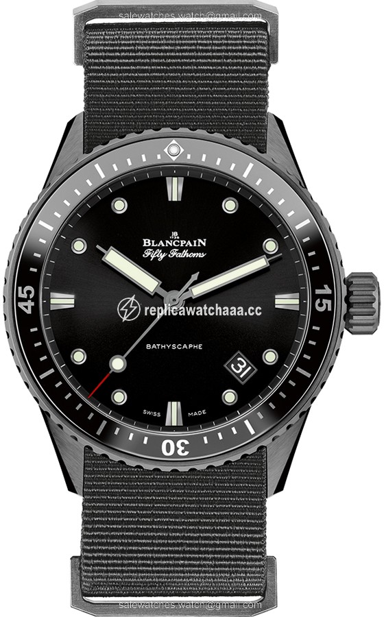5000-0130-naba Blancpain Fifty Fathoms Bathyscaphe Automatic 43mm Mens Watch 5000-0130-naba Blancpain Fifty Fathoms Bathyscaphe Automatic 43mm Mens Watch