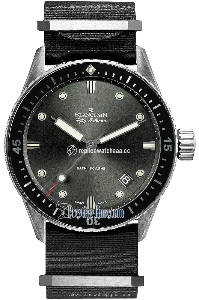 5000-1110-NABA Blancpain Fifty Fathoms Bathyscaphe Automatic 43mm Mens Watch 5000-1110-NABA Blancpain Fifty Fathoms Bathyscaphe Automatic 43mm Mens Watch