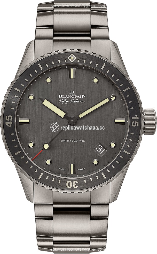 5000-1210-98s Blancpain Fifty Fathoms Bathyscaphe Automatic 43mm Mens Watch 5000-1210-98s Blancpain Fifty Fathoms Bathyscaphe Automatic 43mm Mens Watch