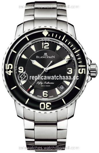 5015-1130-71s Blancpain Fifty Fathoms Automatic Mens Watch 5015-1130-71s Blancpain Fifty Fathoms Automatic Mens Watch