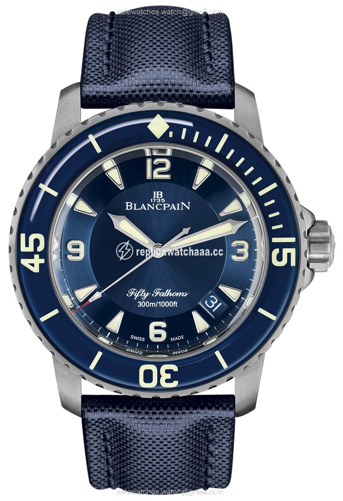 5015-12b40-o52a Blancpain Fifty Fathoms Automatic Mens Watch 5015-12b40-o52a Blancpain Fifty Fathoms Automatic Mens Watch