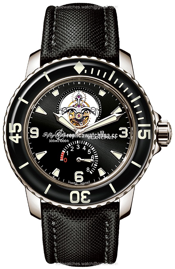 5025-1530-52a Blancpain Fifty Fathoms Tourbillon 8 Days Mens Watch 5025-1530-52a Blancpain Fifty Fathoms Tourbillon 8 Days Mens Watch