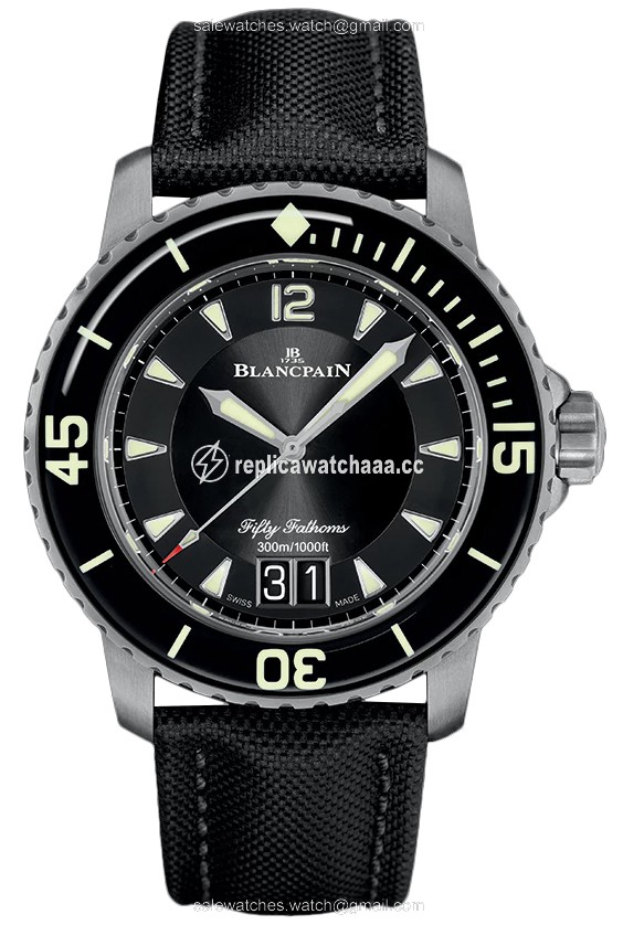 5050-12b30-b52a Blancpain Fifty Fathoms Grande Date 45mm Mens Watch 5050-12b30-b52a Blancpain Fifty Fathoms Grande Date 45mm Mens Watch
