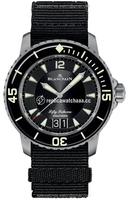 5050-12b30-naba Blancpain Fifty Fathoms Grande Date 45mm Mens Watch 5050-12b30-naba Blancpain Fifty Fathoms Grande Date 45mm Mens Watch