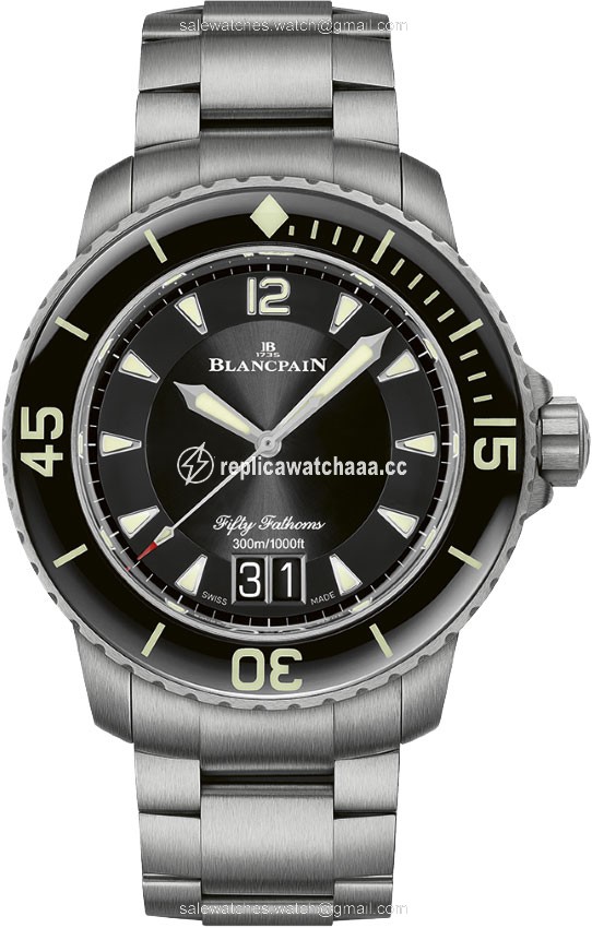 5050-12b30-98b Blancpain Fifty Fathoms Grande Date 45mm Mens Watch 5050-12b30-98b Blancpain Fifty Fathoms Grande Date 45mm Mens Watch