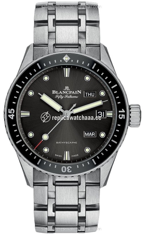 5071-1110-70b Blancpain Fifty Fathoms Bathyscaphe Annual Calendar 43mm Mens Watch 5071-1110-70b Blancpain Fifty Fathoms Bathyscaphe Annual Calendar 43mm Mens Watch