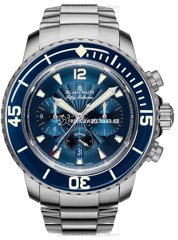 5085FB-1140-71b Blancpain Fifty Fathoms Flyback Chronograph Mens Watch 5085FB-1140-71b Blancpain Fifty Fathoms Flyback Chronograph Mens Watch